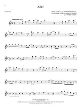 abc for alto sax sheet music by michael jackson 5