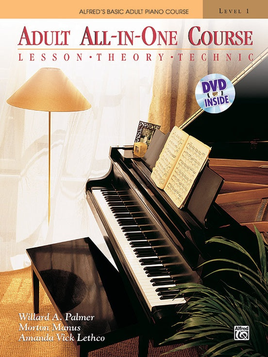 Alfred's Basic Adult Piano Course: Lesson Book 1