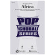 africa by toto in sheet music for choir