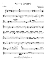 ain't no sunshine sheet music for flute