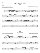 Air water music by handel for horn sheet music
