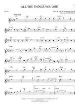All the things you are jazz song solos for flute sheet music