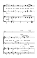 All through the night sheet music for TTBB by Mack Wilberg