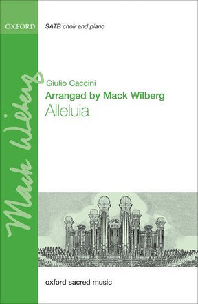 Alleluia Ave Maria sheet music by Caccini arranged by Mack Wilberg sung by the Tabernacle Choir