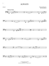Always solo for cello sheet music