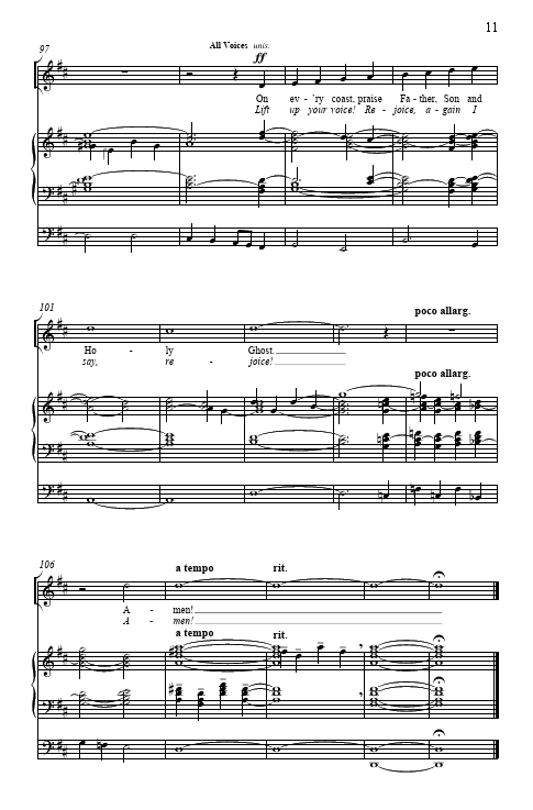 arise o god and shine sheet music by mack wilberg with tabernacle choir