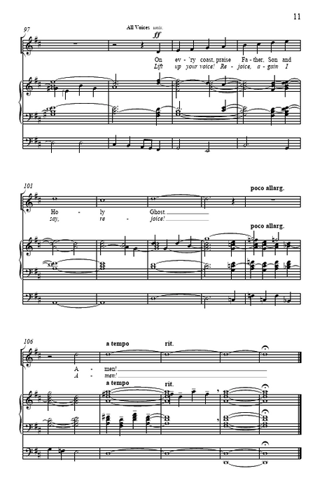 arise o god and shine sheet music by mack wilberg with tabernacle choir