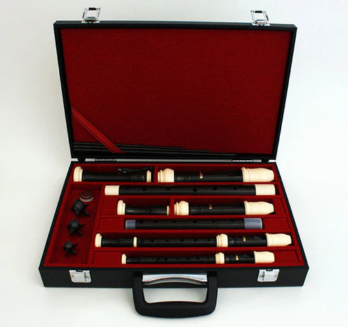 Aulos "Symphony" series Four Recorder Set