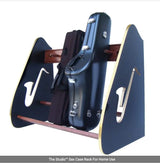 The Band Room™ Mobile Saxophone Case Storage Rack for Music Teachers