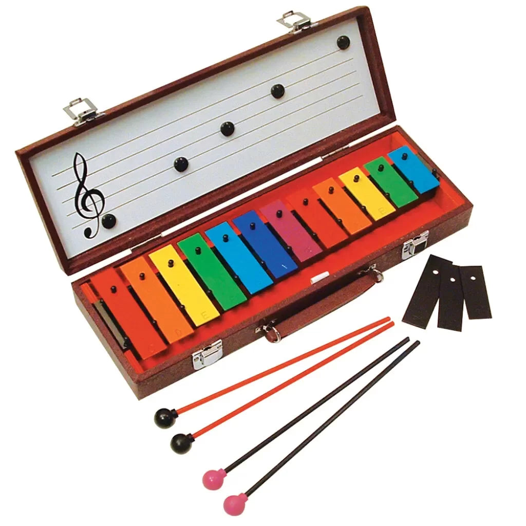 pedal glockenspiel Basic Beat BB12B 12 Note Glockenspiel with Case