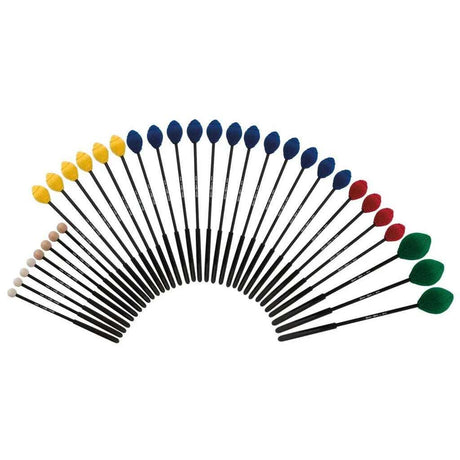 basic beats mallet 18 pack of orff instruments for classroom