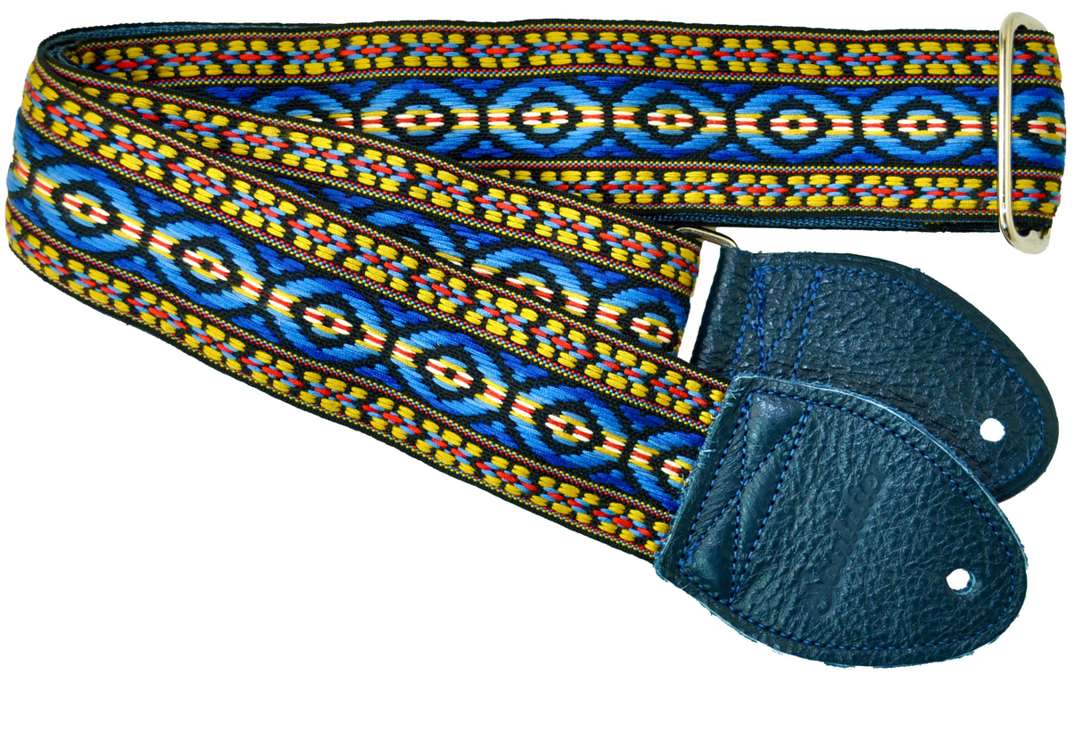 Bohemian guitar strap discount
