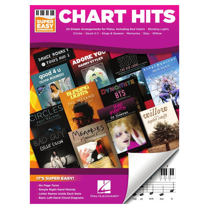 Chart Hits - Super Easy Songbook