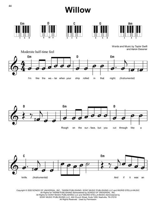 Chart Hits - Super Easy Songbook