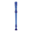 Blue children’s flute for canto soprano recorder classrooms