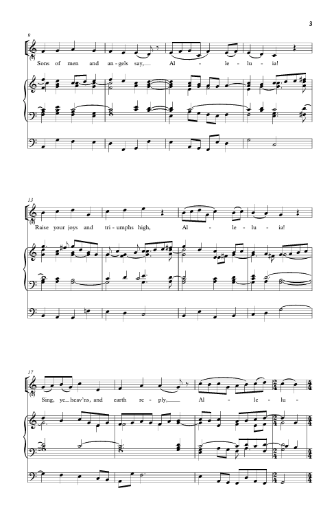 christ the lord is risen today arranged by mack wilberg sheet music sung by the tabernacle choir