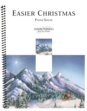 Christmas songs for easy piano sheet music by jason tonioli
