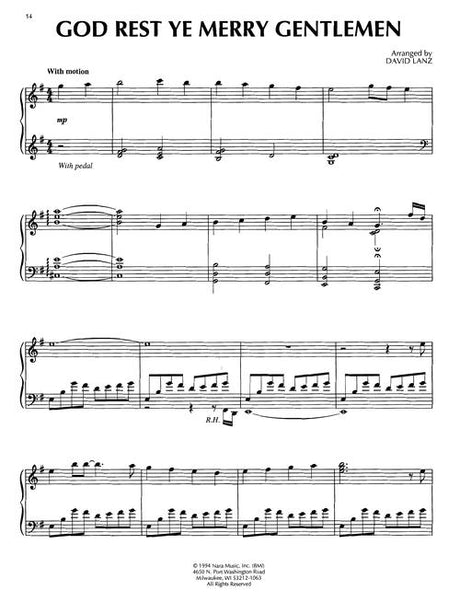 david lanz christmas evey sheet music piano new age