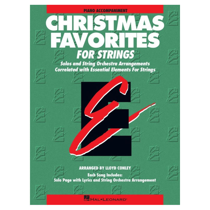 Essential Elements Christmas Favorites for Strings (Piano Accompaniment)