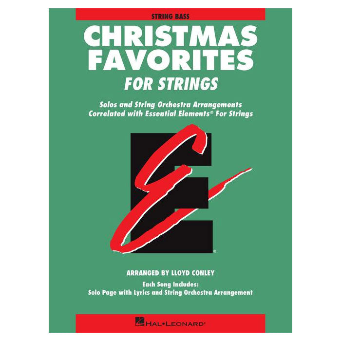 Essential Elements Christmas Favorites for Strings (String Bass)