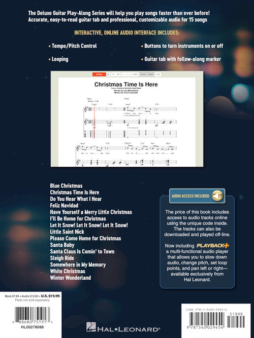 Christmas Songs - Deluxe Guitar Play-Along
