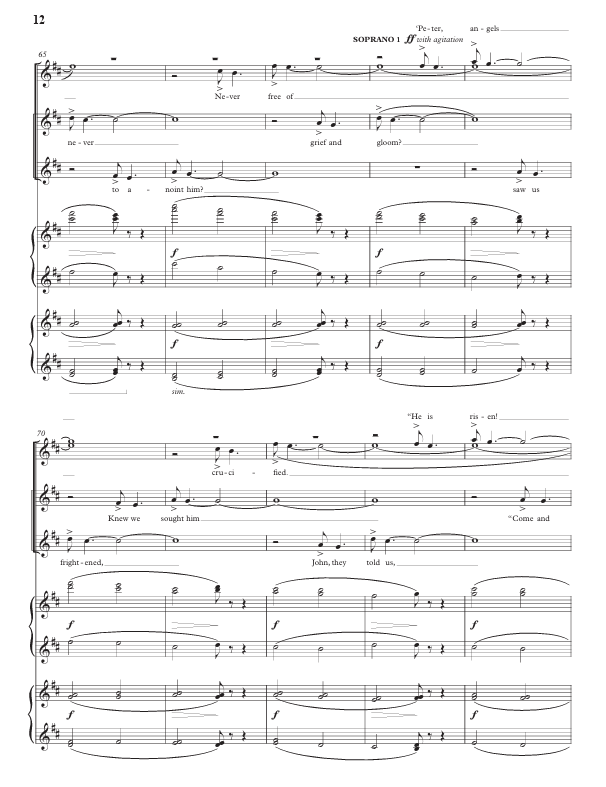 A cloud of witnesses by mack wilber sheet music sung by the tabernacle choir