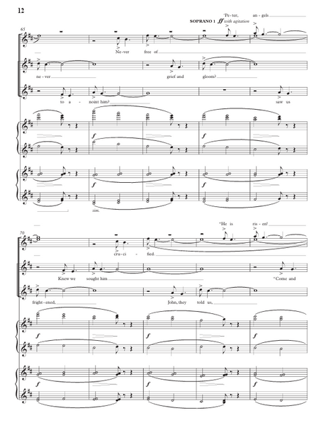 A cloud of witnesses by mack wilber sheet music sung by the tabernacle choir