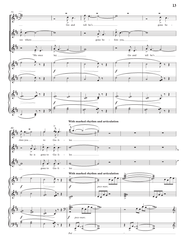 A cloud of witnesses by mack wilber sheet music sung by the tabernacle choir