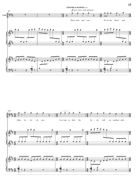 A cloud of witnesses by mack wilber sheet music sung by the tabernacle choir