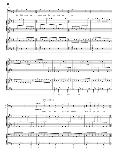 A cloud of witnesses by mack wilber sheet music sung by the tabernacle choir