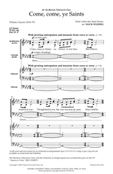 come come ye saints by mack wilberg hymn sung by the tabernacle choir