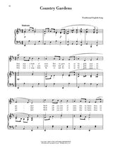 country gardens sheet music for young singers