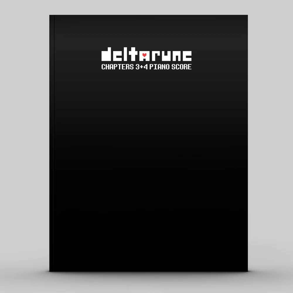 DELTARUNE Chapters 3+4 Piano Score (Sheet Music Book)
