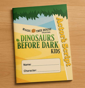 dinosaurs before dark actors script broadway junior