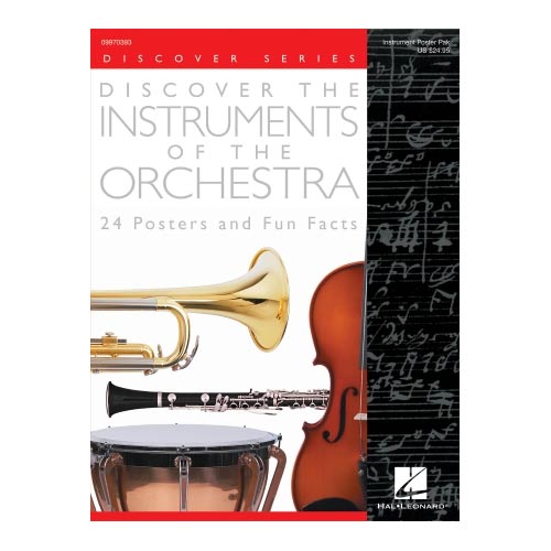 Discover the Instruments of the Orchestra (24 Posters) – Teton Music