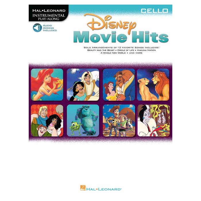 Disney Movie Hits for Cello