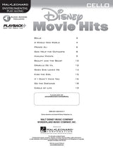 Disney Movie Hits for Cello