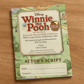 disney's winnie the pooh kids script from broadway jr