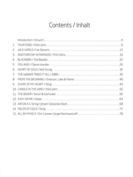 Dominic miller song classics for solo guitar sheet music book