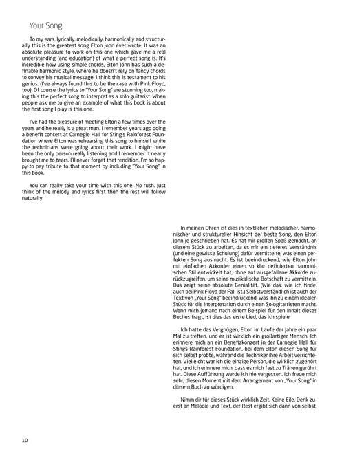 Dominic miller song classics for solo guitar sheet music book