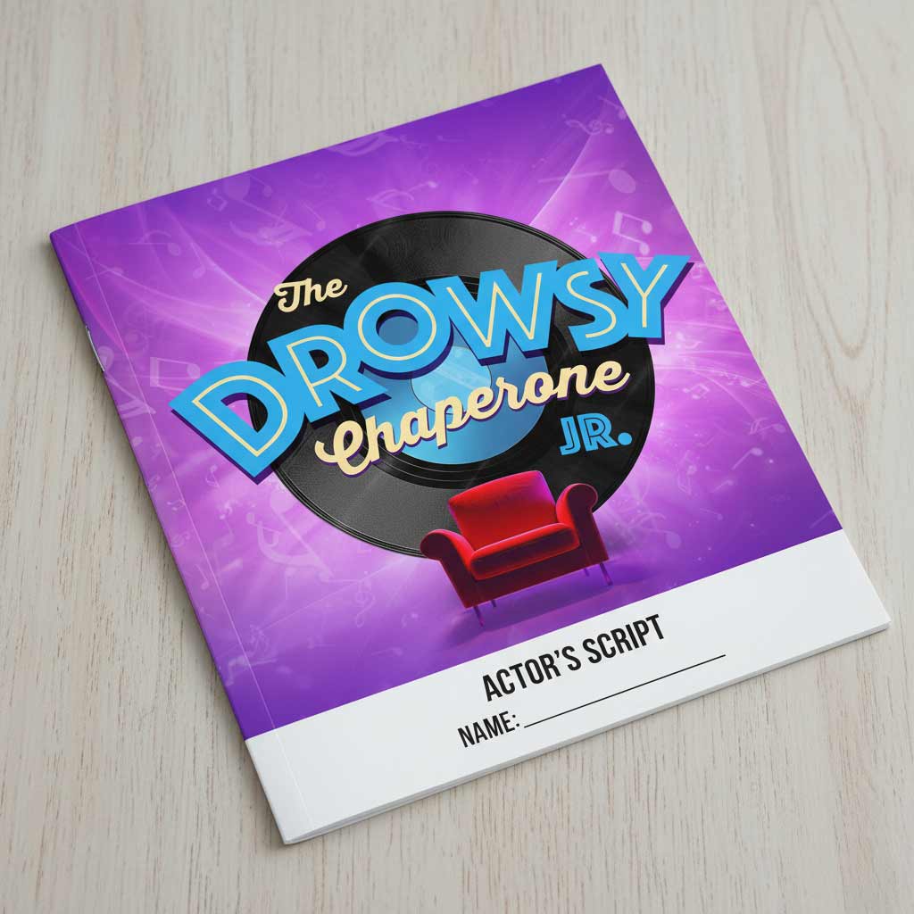 Script Covers Jr The Drowsy Chaperone Jr Script (10 pack) | Musical Shows for Schools ...