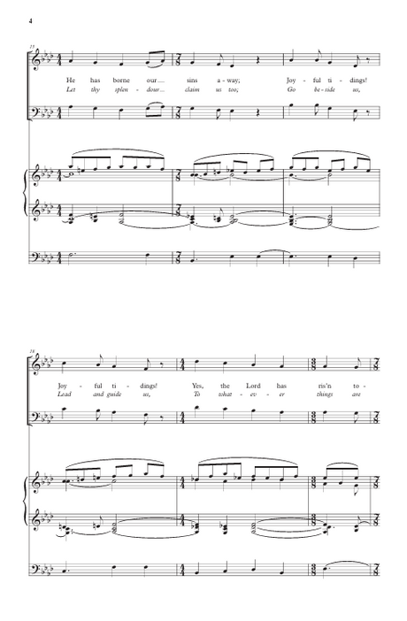 come all people look and wonder choir sheet music by mack wilberg easter music