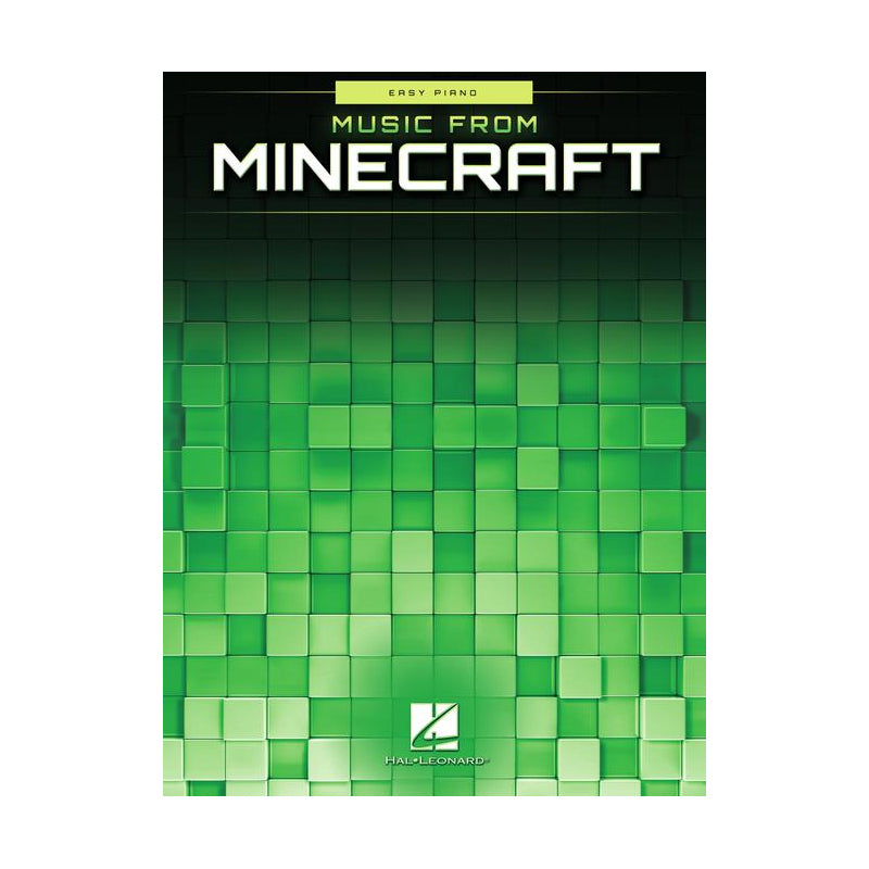 Cover of the video game book 'Music from Minecraft piano sheet music