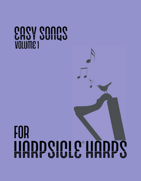 easy songs for lap harp sheet music volume 2 for beginners