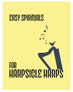 Easy spirituals songs for lap harp sheet music for beginners