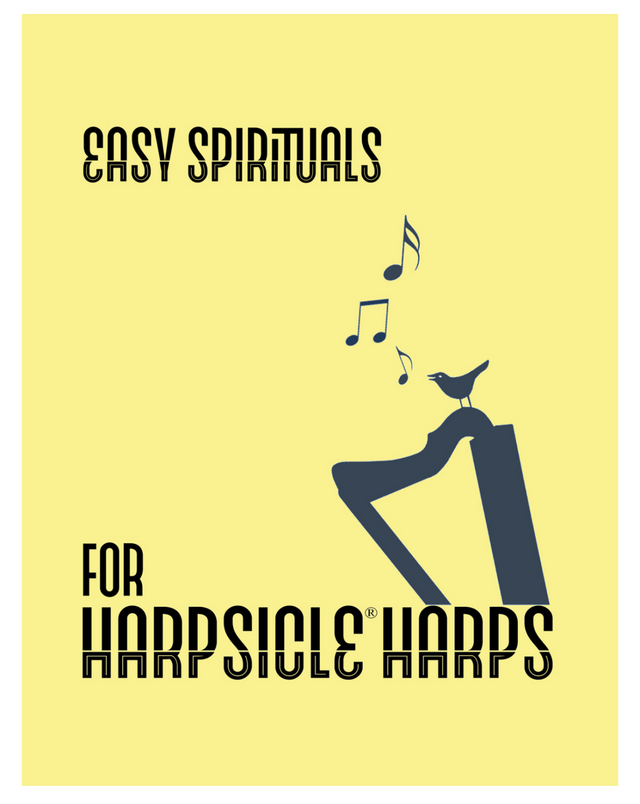 Easy spirituals songs for lap harp sheet music for beginners