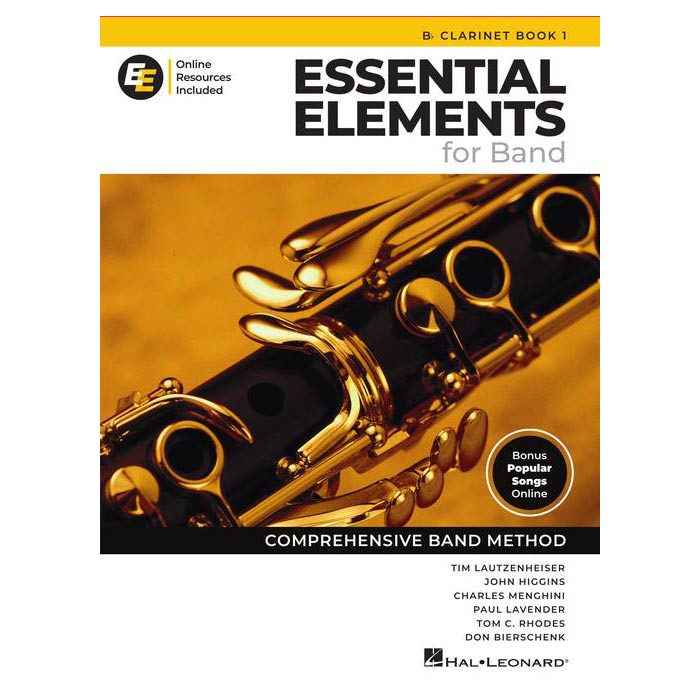 Essential Elements for Band – Bb Clarinet Book 1 with Online Resources