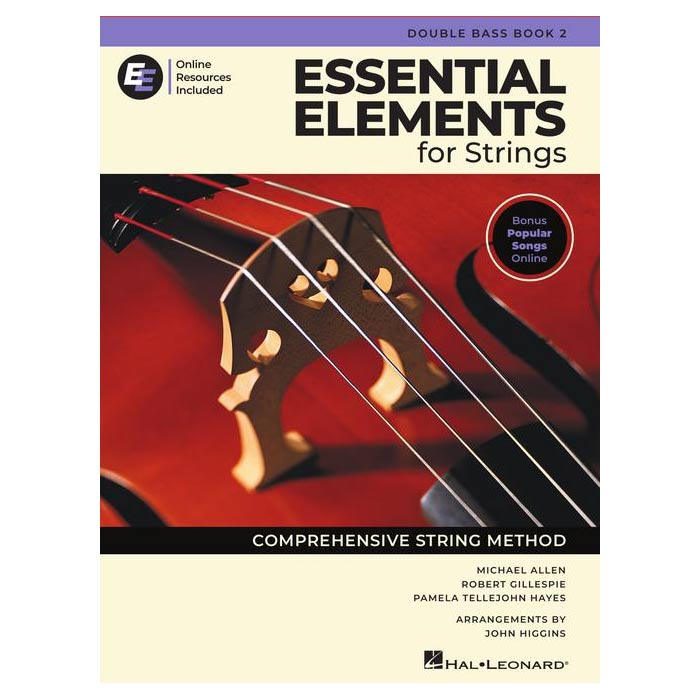 Essential Elements for Strings – Double Bass Book 2 with Online Resources