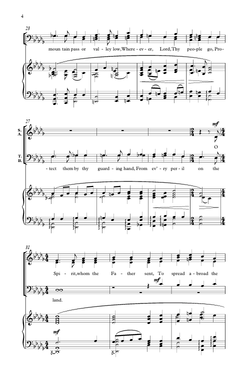 Eternal Father Strong To Save | Mack Wilberg | SATB Choir Sheet