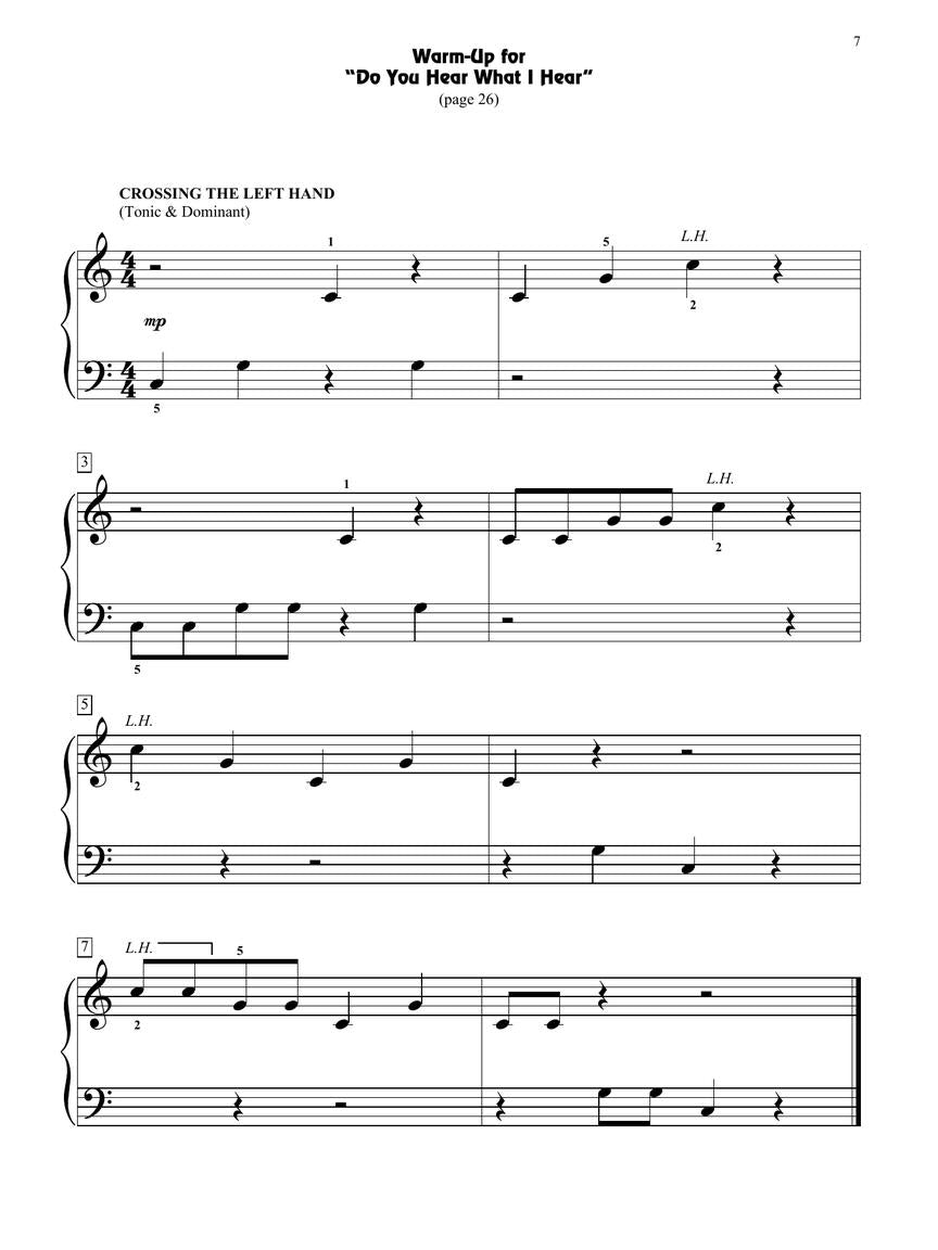 Fingerpower Christmas: 10 Seasonal Piano Solos with Technique Warm-Ups
